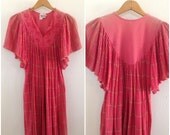 Pink gauze dress