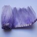 Approx 1 metre Goose Feather Fringe Lilac