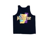 Fab 80s Jazzercise Geometric Tank Top - L / XL