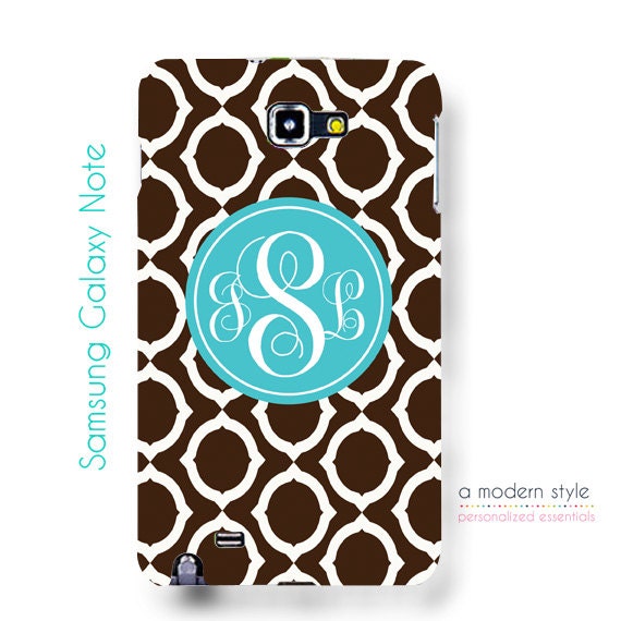 Monogrammed Samsung Galaxy Note Case - Personalized Samsung Galaxy Note Case