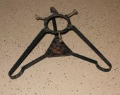 Antique Metal Christmas Tree Stand with Three Screws