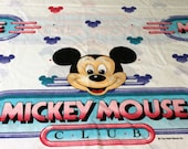 Mickey Mouse Club Bed Sheet