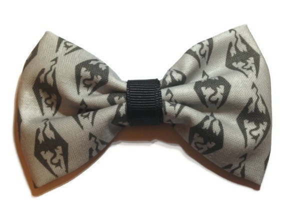 Skyrim Themed Fabric Hair Bow
