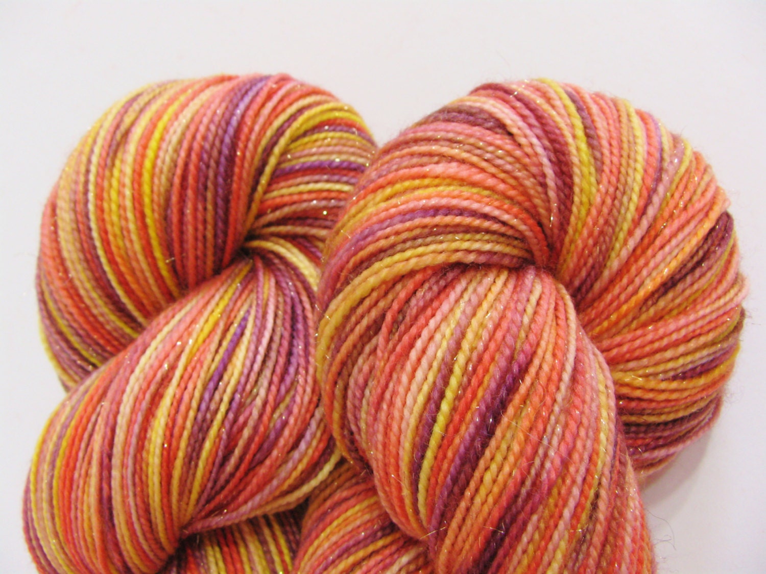 TWW Glitterati - SW Merino / Nylon / Stellina - Salt Water Taffy