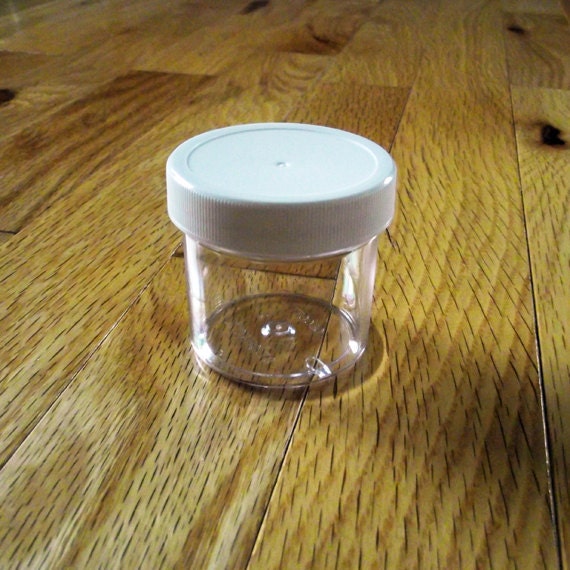 Clear Round Wide Mouth Jars