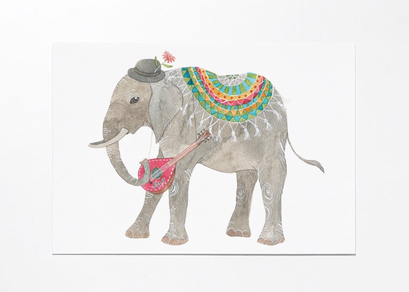 Extra Large ELEPHANT POSTER