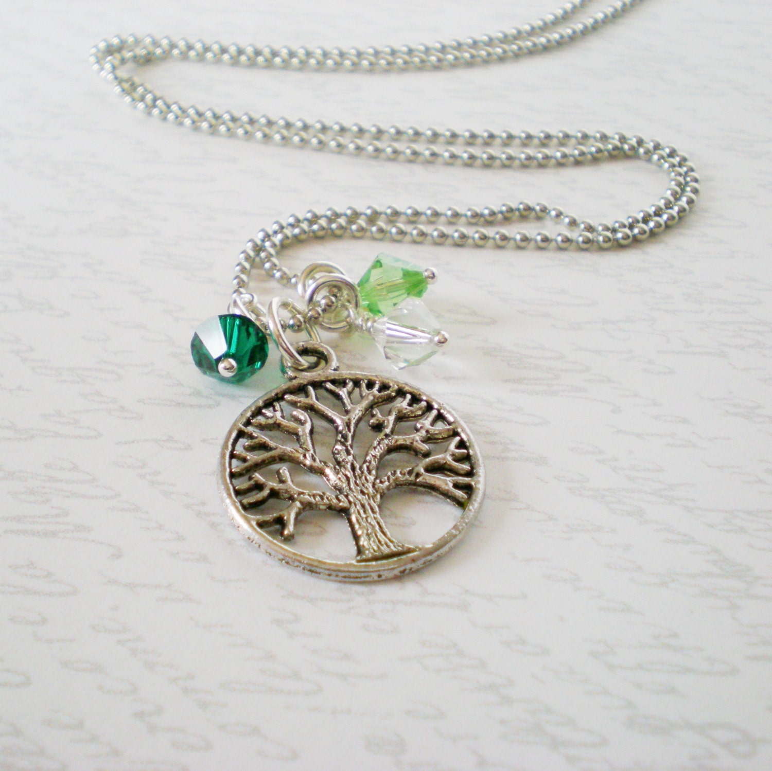 Family Tree Birthstone Necklace, Personalized Necklace, Mommy Jewelry, Nana Necklace, Mothers Day