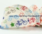 Pee Pee Tee Pees for Baby Boys - Bicycles Scooters - Set of 4