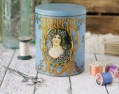 Vintage Harpers Sugar Cane Tin - by Baret Ware, England - circa 1960's