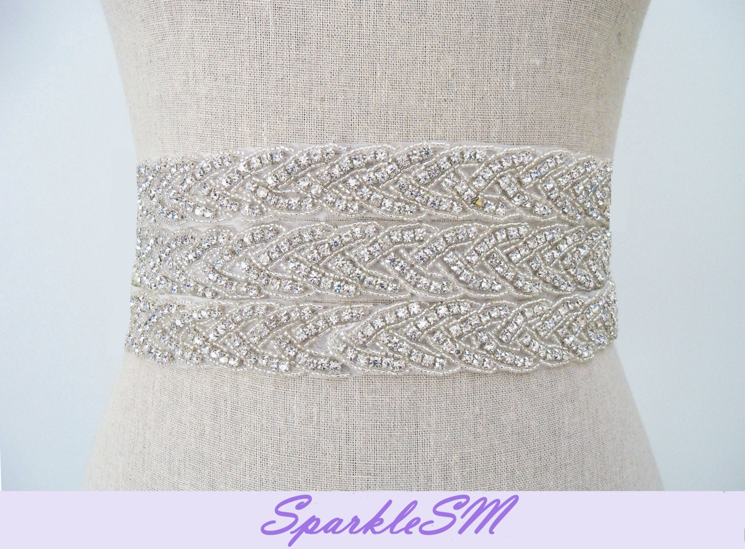 Bridal Belt Sash - Ramona