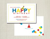 HAPPY Birthday Invitation