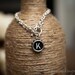 Typewriter Key Charm Bracelet for you, your special ladies, mom or other special lady in your life