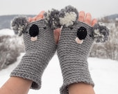 KOALA FINGERLESS GLOVES - Free Shipping Worldwide
