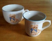 His & Hers Teddy Bear Mugs