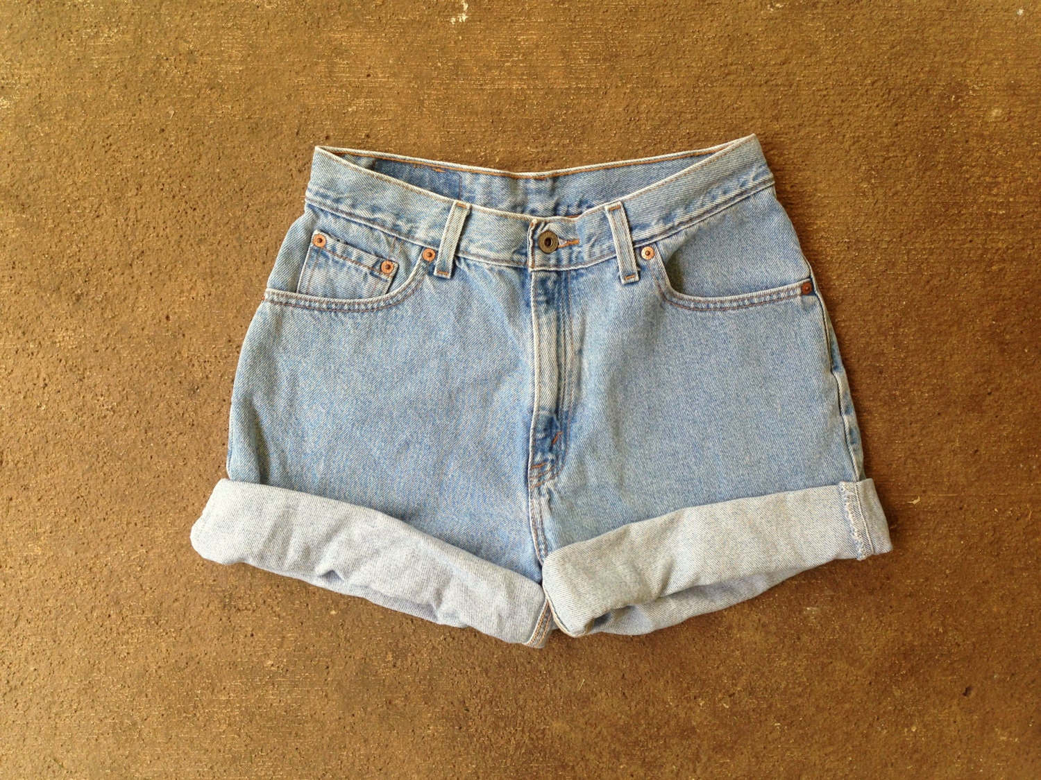 High Waisted Levis Shorts