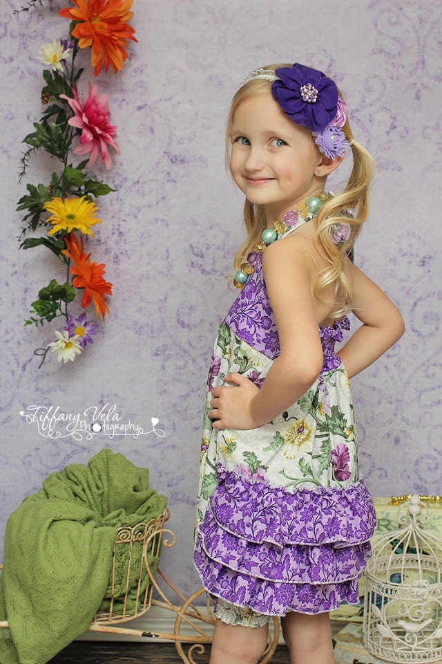 Natalie's Ruffle Butt Romper PDF Pattern sizes 18 months to 6