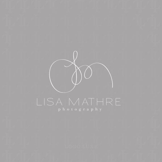 Photography Logo - Custom Logo - Photographer Logo - Identity - Photography Watermark