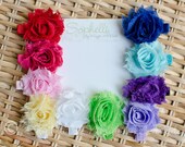 Ultimate Petite Shabby Clip Gift Set - Pink/Red/Lavender/White/Purple/Blue/Turquoise/Green/Yellow - Non Slip Grip - Spring/Summer
