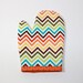Chevron oven  mitt for kids boys girls REMIX MULTI retro modern cool gift