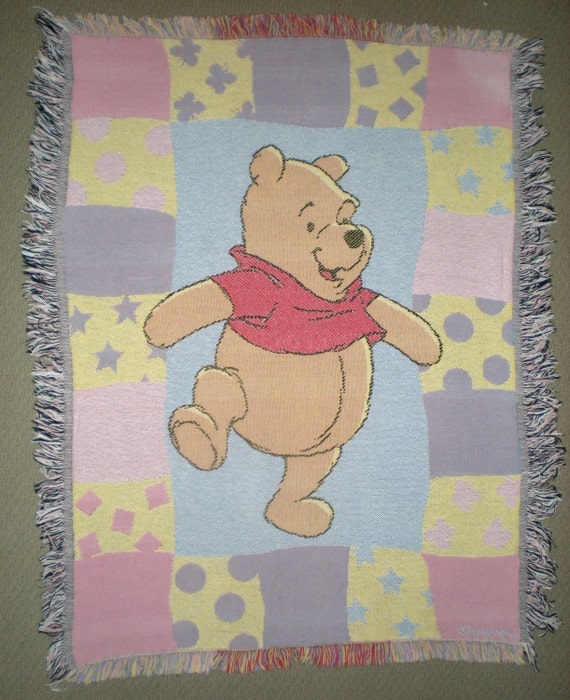 plush winnie the pooh blanket