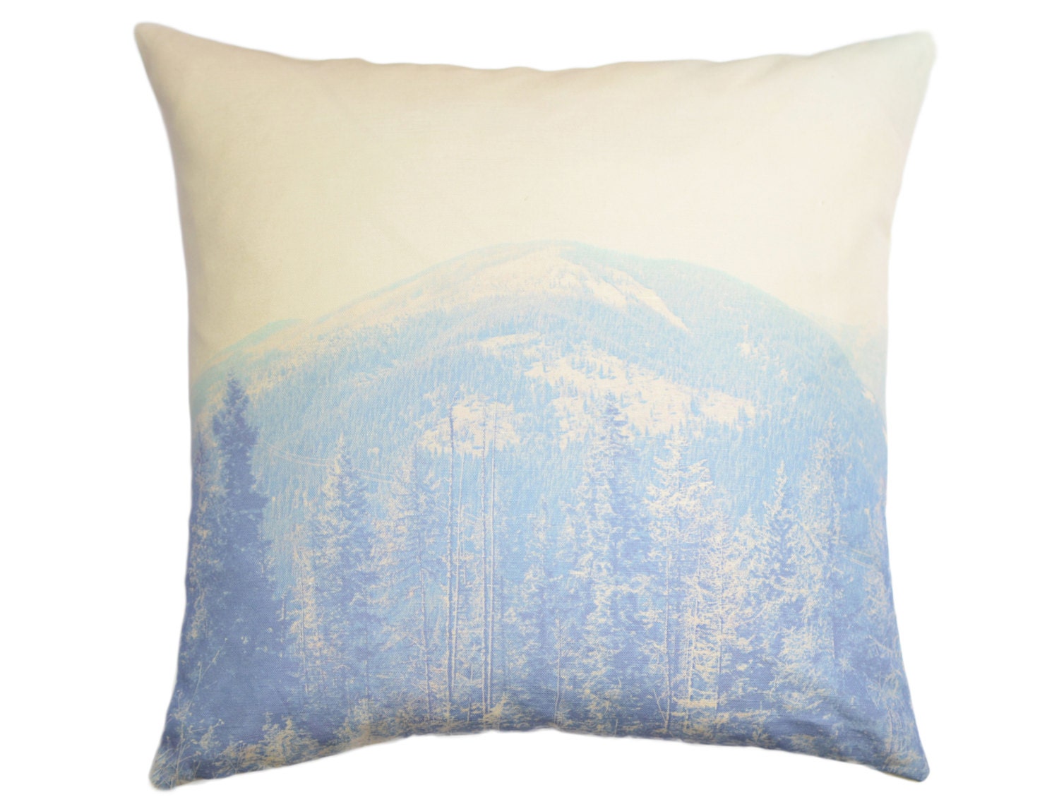 Through The Tress Photography Pillow Cover