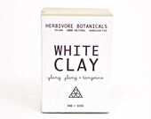 French White Clay Soap. Ylang Ylang. Tangerine. Sensitive Skin. 100% Natural. Handmade Vegan Cold Process Soap.