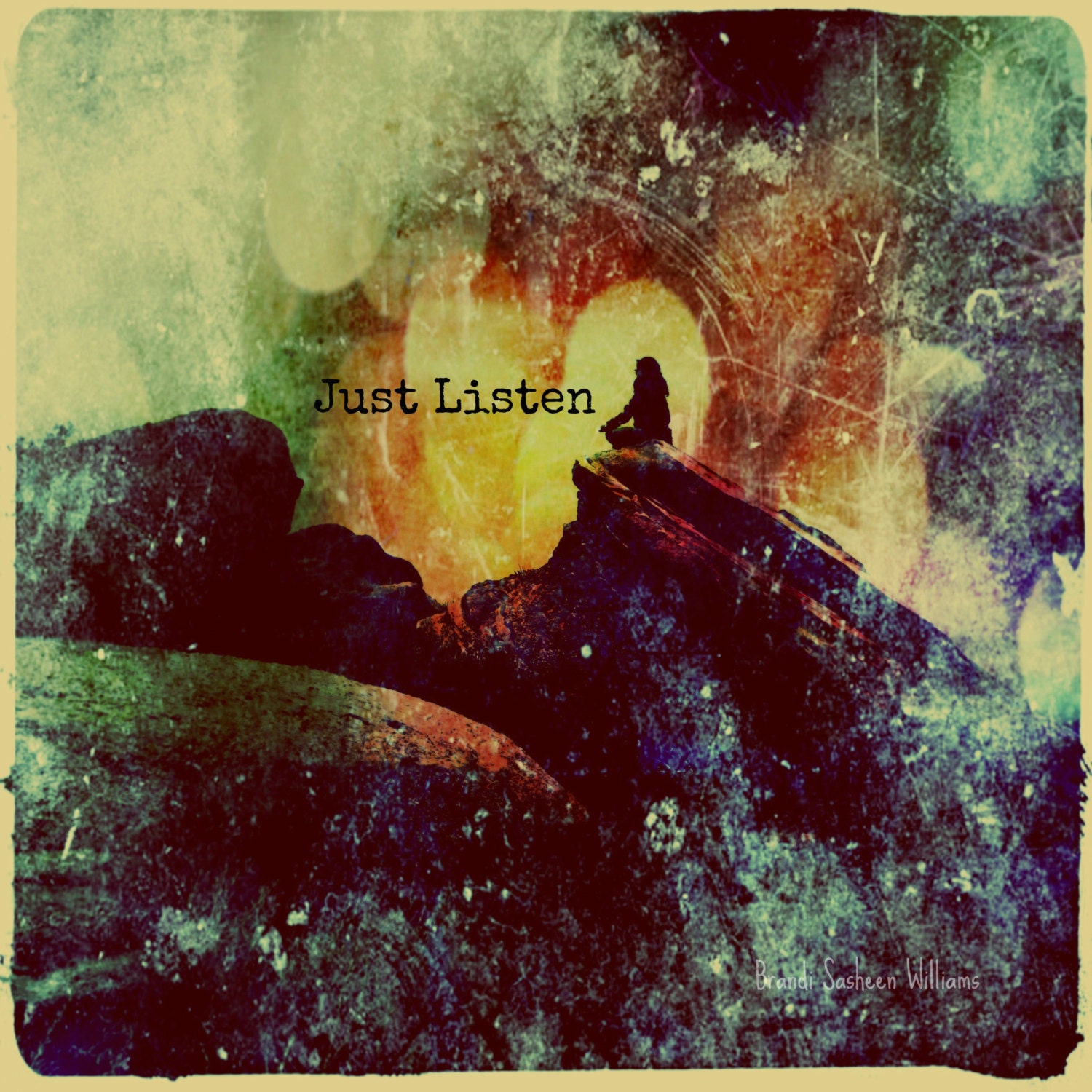Just Listen 8x10 print