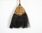 vintage horsehair broom