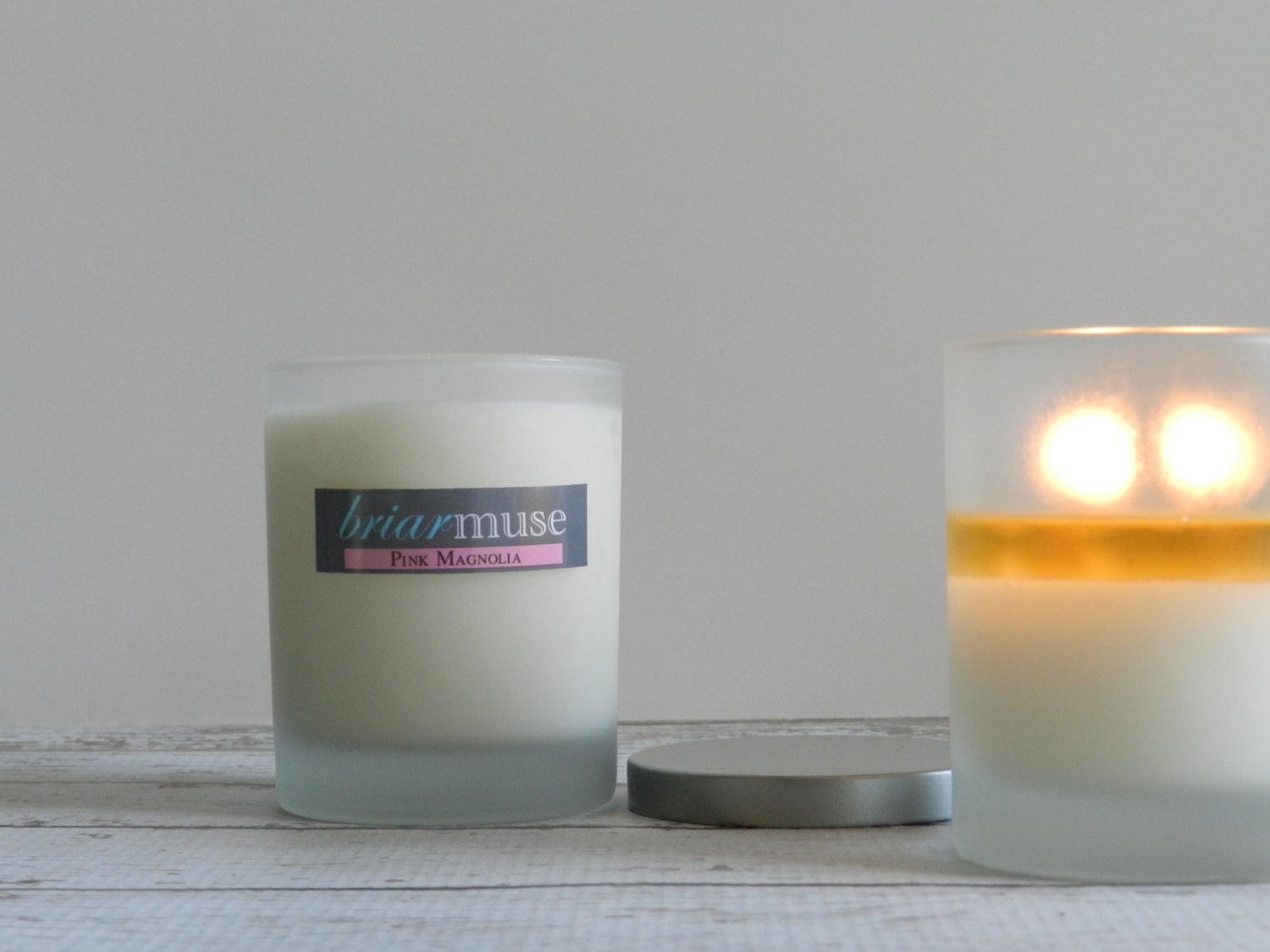 Pink Magnolia Soy Candle