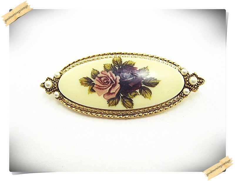 Rose Brooch