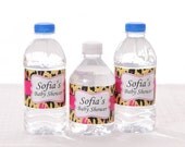 RUSH ORDER 30 Personalized Water Bottle Labels, Baby Shower, Birthday, etc - Waterproof and self stick Il_170x135