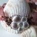 Macrame Leather Bracelet "Kaihalulu" Coral Pink Hibiscus Recycled Glass Boho Surfer Style "Betty Bracelet"