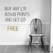 Buy ANY (3) 8.5x11 Get ANY (1) Free Watercolor Print