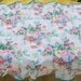 Vintage Cottage Chic Floral Pillow Shams / King Size / Bedroom Decor / Bedding