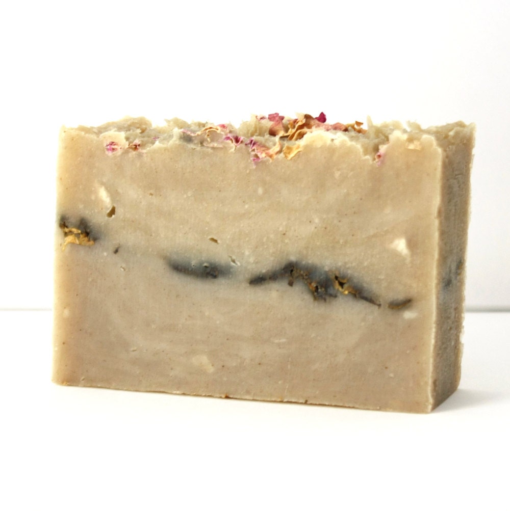 Lavender & Rose Soap . All Natural Soap . Handmade Soap . Lightly Scented Soap . Hot Process Soap . Vegan Soap