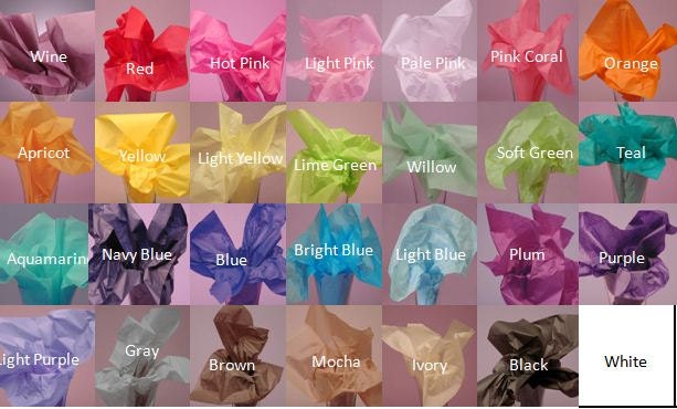 5 Tissue Paper Poms Plus 3 Paper Flowers...ANY COLORS