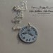 Personalized Jewelry - Hand Stamped Mommy Necklace - Angel Wings, Remembrance, Sterling Silver