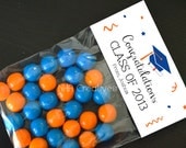 Custom Graduation Treat Bag Topper - DIY Printable Digital File