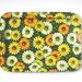 Metal Serving Tray, 60s Retro Mod Daisy Floral Pattern