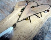 No 63 Artisan Boho Necklace - //OOAK //