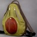 Leather Avocado Backpack