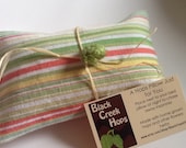 Springtime Stripe Hops Pillow - Sleep Aid Aromatherapy Pillow