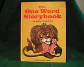 A Big Golden Book The ONE WORD STORYBOOK Second Printing 1969
