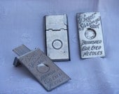 BOYE SPRING STEEL Burnished Egg Eyed Needles July 1912 Three Cases
