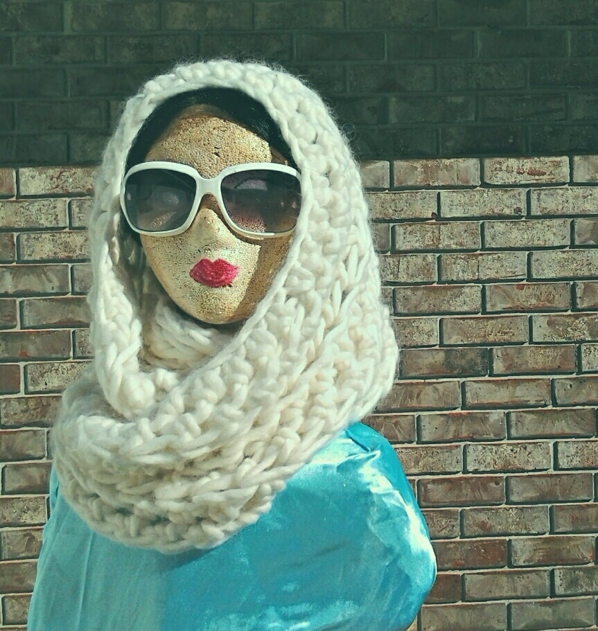 3 in one shrug, cowl and infinity scarf. SALE 50% off