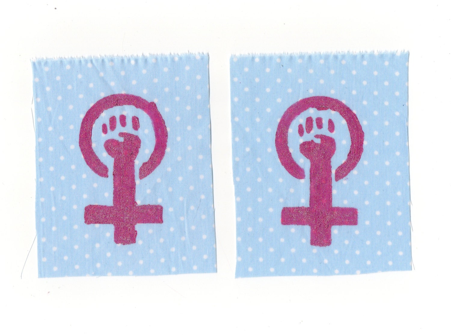 FEMINIST FIST patch