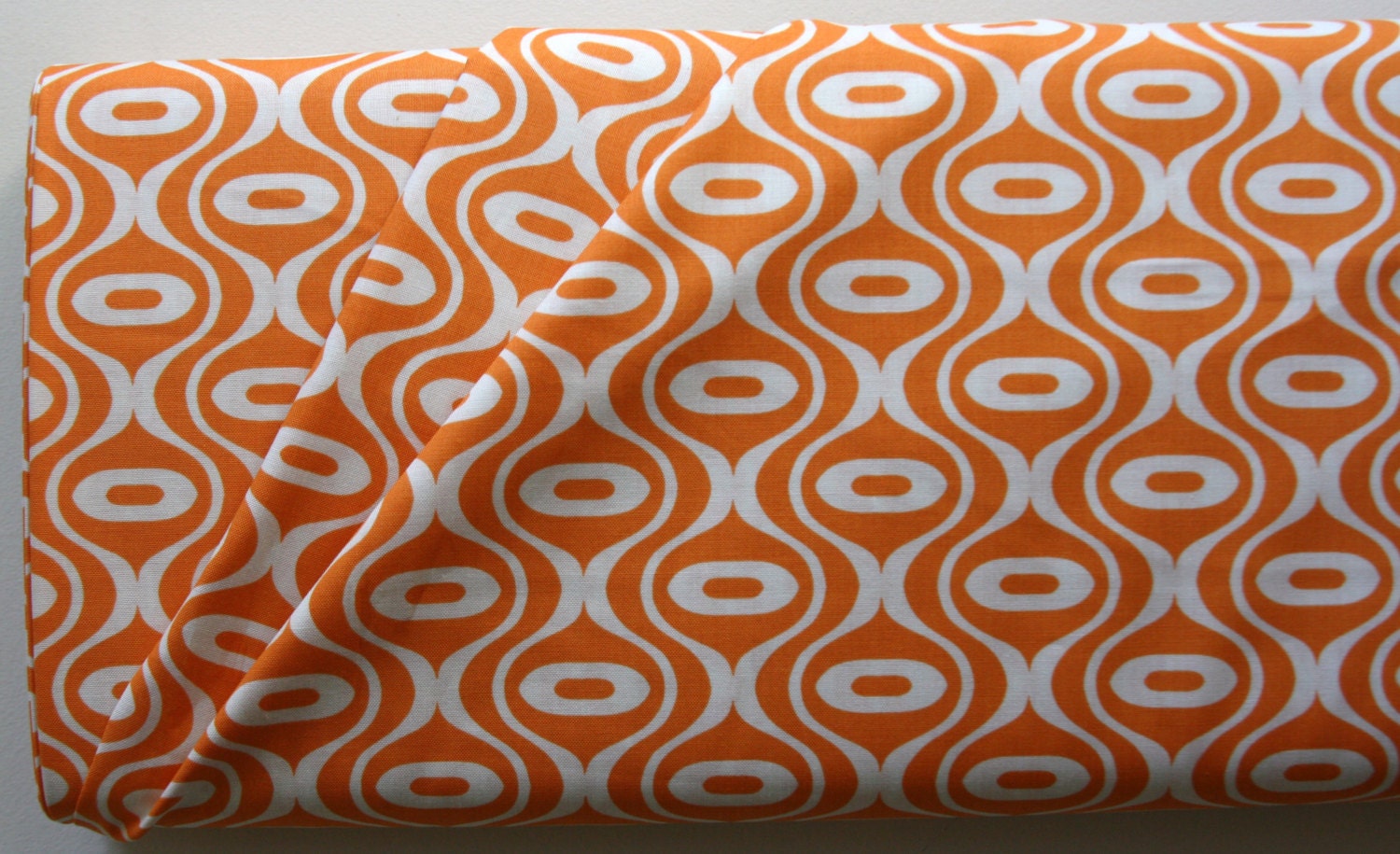 Rain Drop in Orange from the Hipster Collection from Riley Blake Fabrics - ONE FAT QUARTER Cut