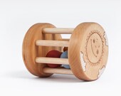 Wooden Rattle Box eco-friendly baby toy