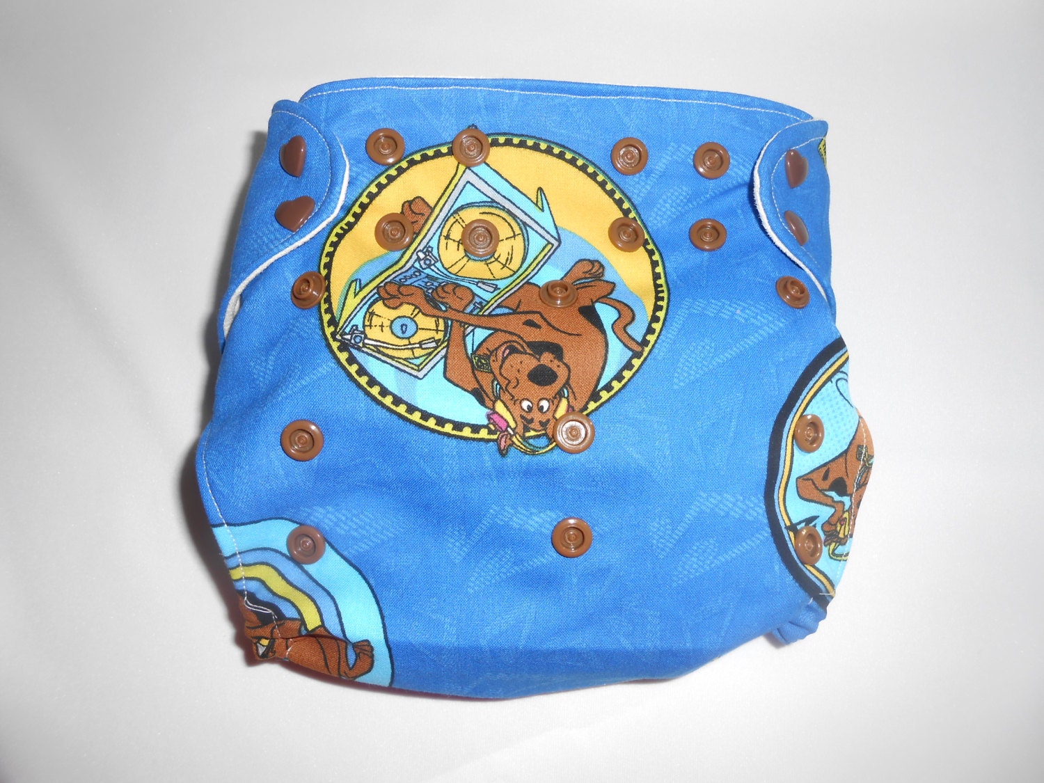 One Size Musical Scooby Pocket Diaper