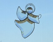 Stained Glass Beveled Glass Angel Suncatcher